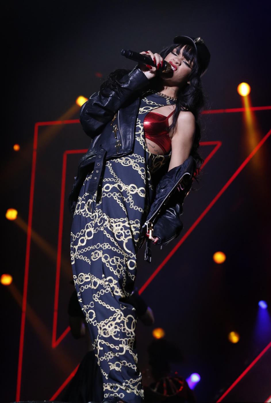 Rihanna in concerto a Oslo01