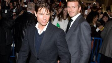 Tom Cruise e David Beckham