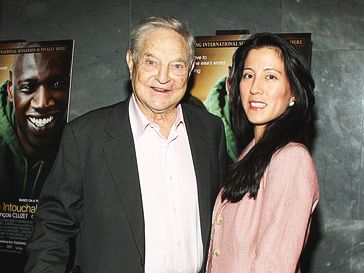 George Soros e Tamiko Bolton