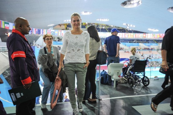 Olimpiadi 2012 - Bar Rafaeli alla sessione finale di nuoto01