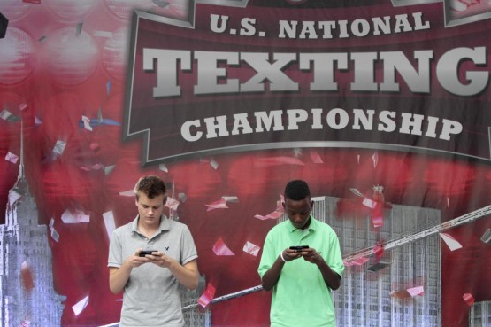 Il campionato Texting incorona il piu' veloce scrittore di sms02