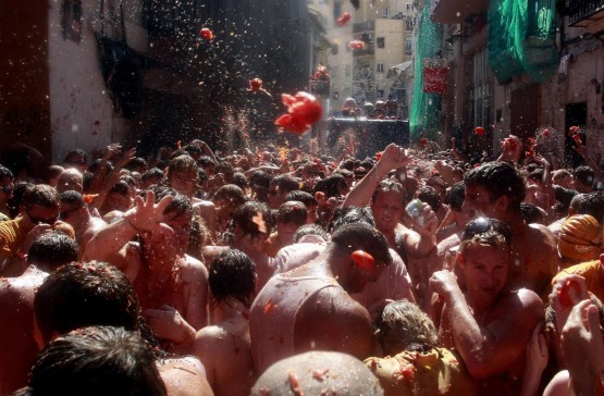 Spagna, la guerra dei pomodori01