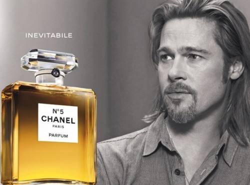 brad Pitt Chanel N°5