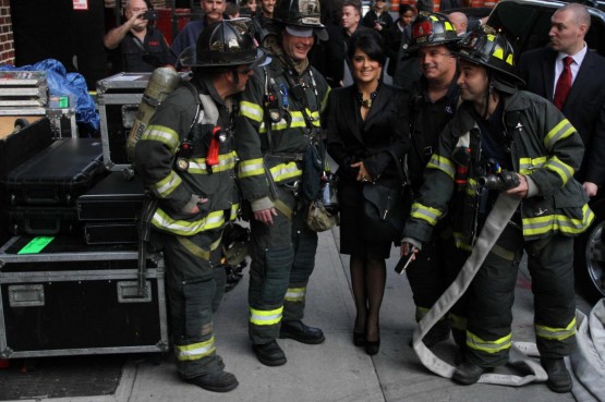 Salma Hayek al ''Late Night with David Letterman Show''01