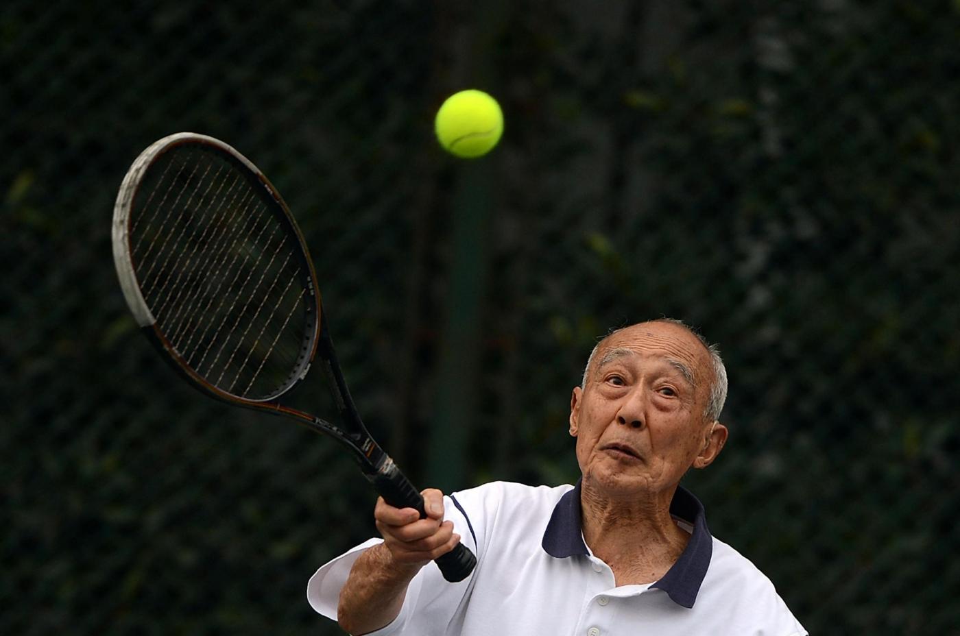 Huang Xingqiao, 99 anni,candidato a guinness world record 06