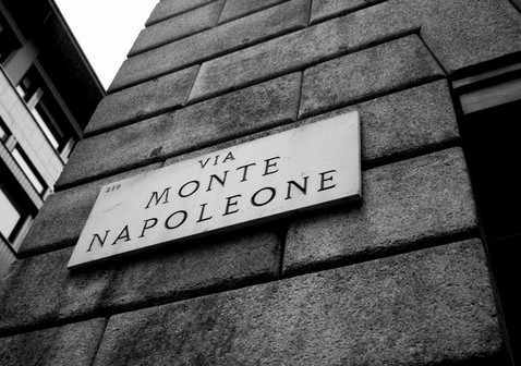 Milano Via MOnte Napoleone
