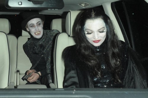 Kate Moss party Halloween a Londra