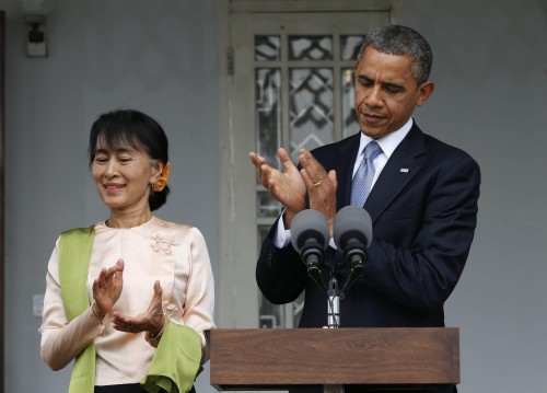 US President Barack Obama visits Myanmar08