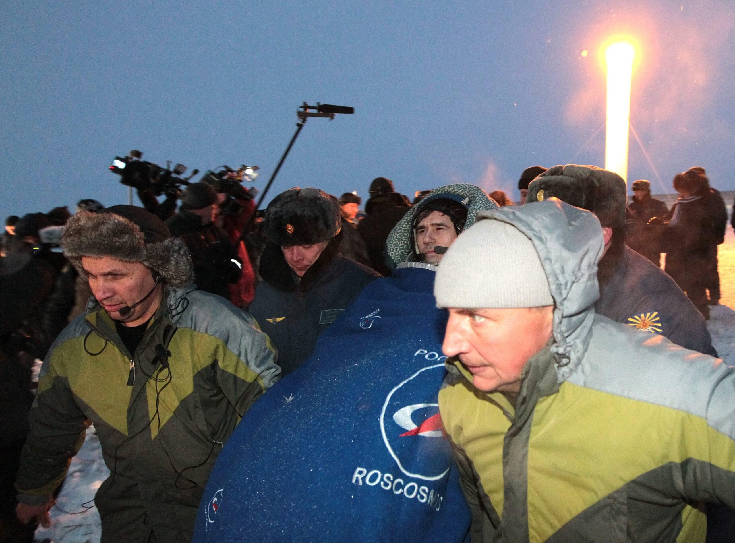Landing of Soyuz 03