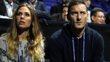 Londra, Totti e Ilary in tribuna agli ATP 02