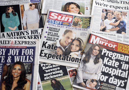 British Newspapers Report Duchess of Cambridge Pregnancy06