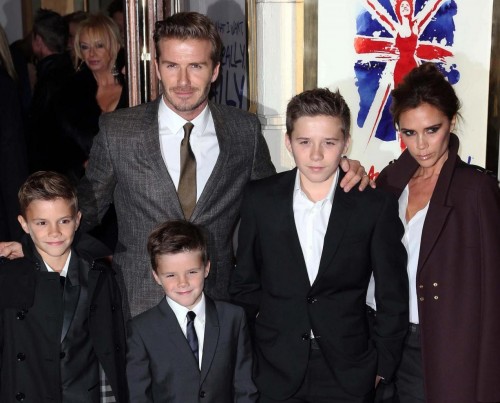 famiglia Beckham