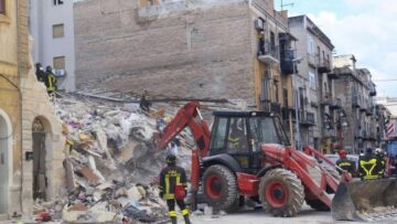 Palermo palazzine crollate