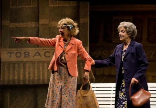 Marina Bonfigli e Isa Barzizza in "Guida alla sopravvivenza delle vecchie signore"