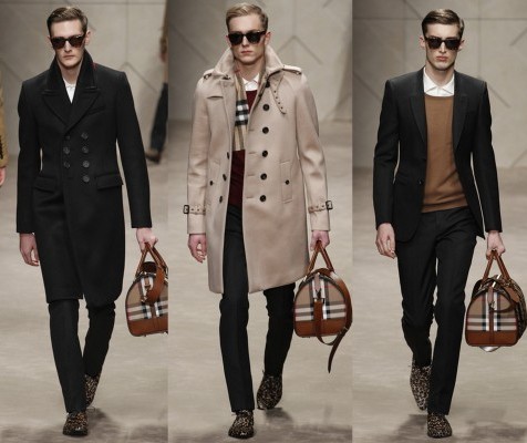 Burberry Uomo autunno inverno 2013