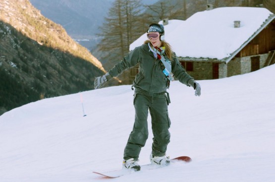 Ludmilla Radchenko snowboarder a Courmayeur05