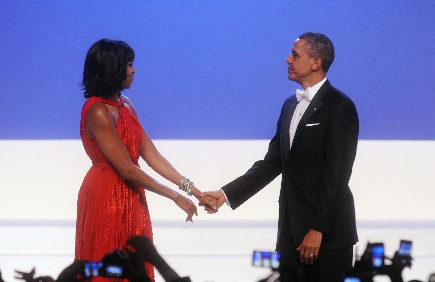 Barack Obama e Michelle al tradizionale ballo 03