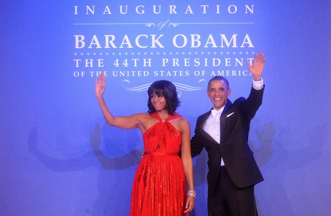 Barack Obama e Michelle al tradizionale ballo 01