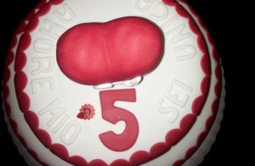 Cassano e Carolina: torta speciale per i 5 anni di unione02