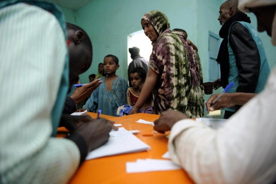 I rifugiati di Mali, nel campo profughi12
