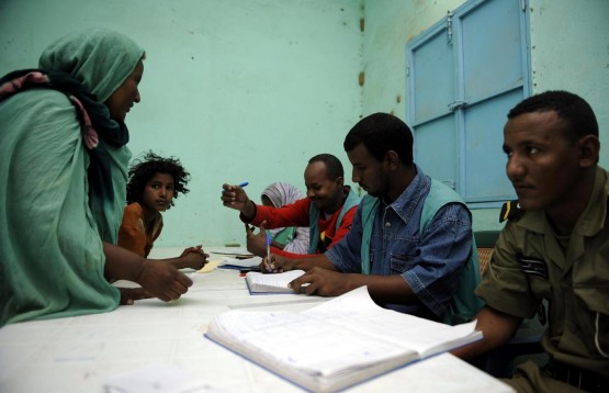 I rifugiati di Mali, nel campo profughi11