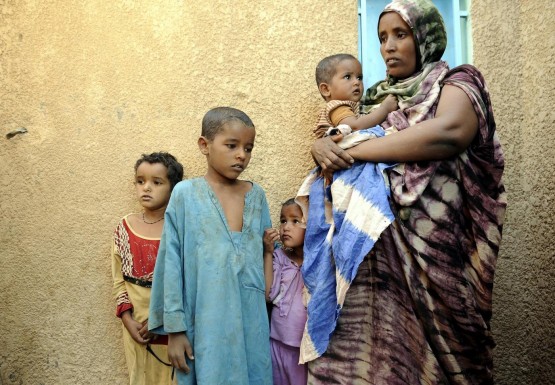 I rifugiati di Mali, nel campo profughi08