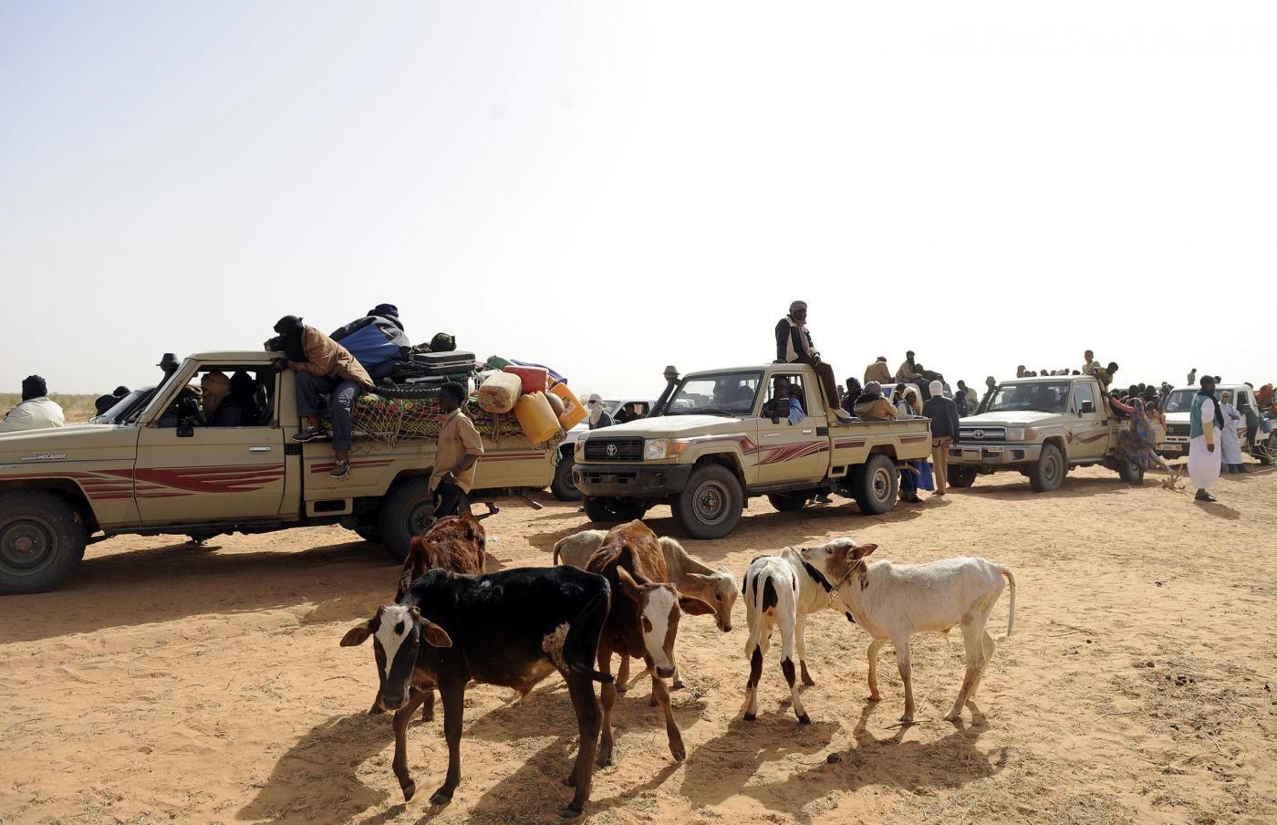 I rifugiati di Mali, nel campo profughi06
