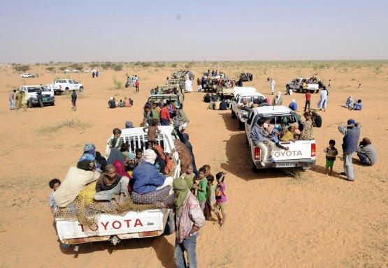 I rifugiati di Mali, nel campo profughi04