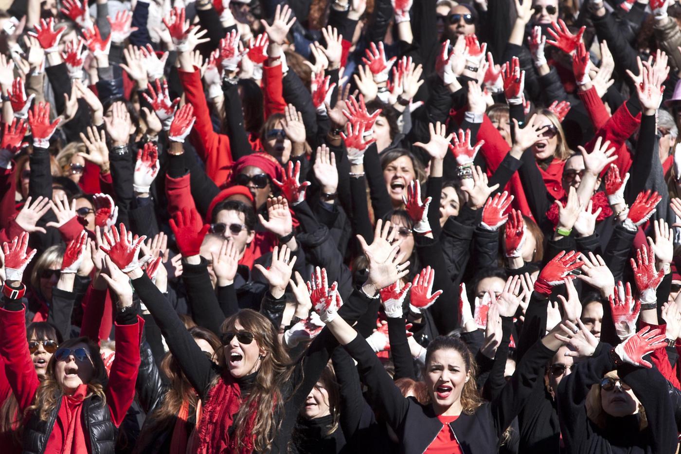 One Billion Rising - Flash mob contro la violenza sulle donne008