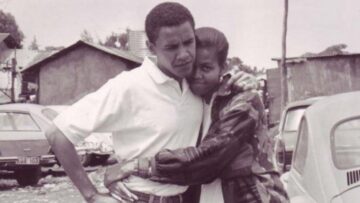 Obama pubblica su Twitter foto con Michelle da giovani