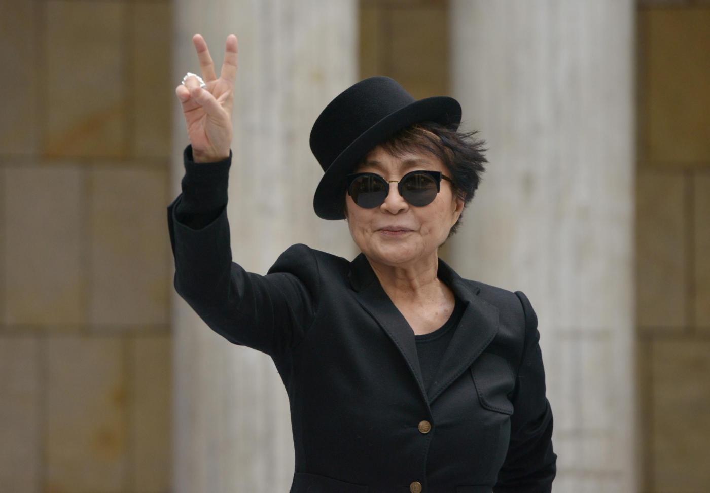 Yoko Ono a Francoforte per una retrospettiva02