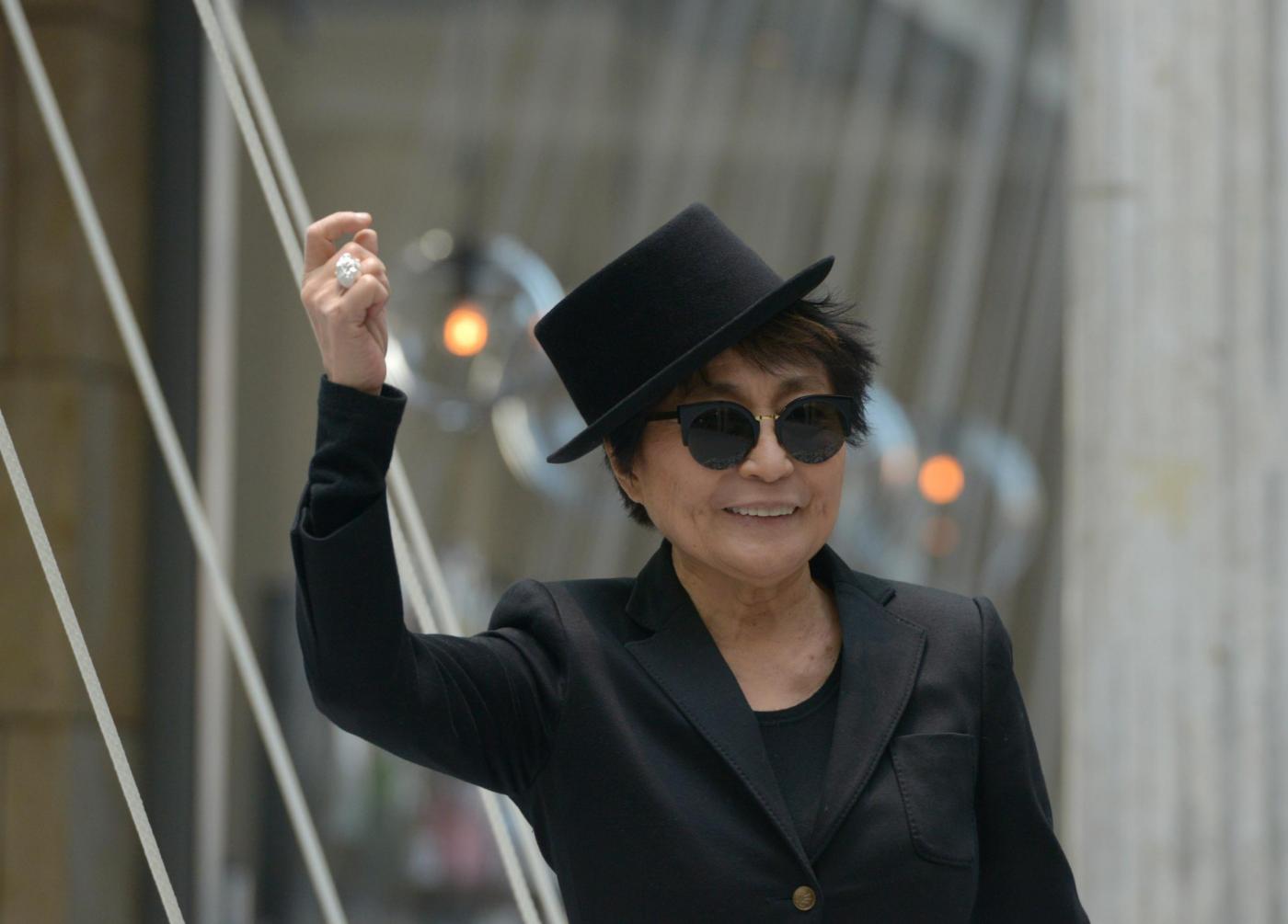 Yoko Ono a Francoforte per una retrospettiva03