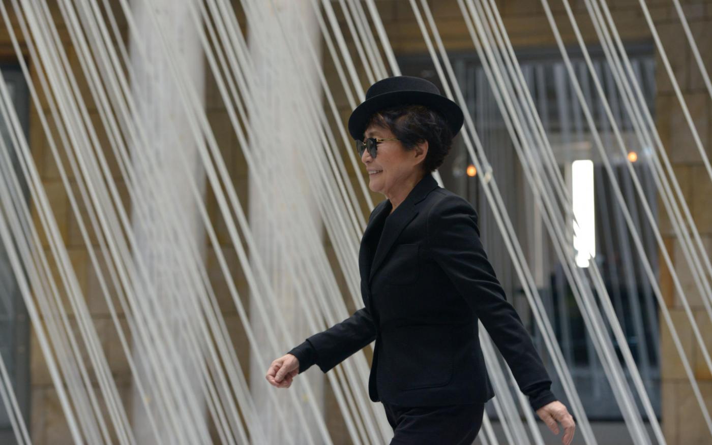 Yoko Ono a Francoforte per una retrospettiva05