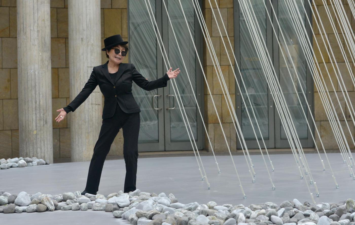Yoko Ono a Francoforte per una retrospettiva08