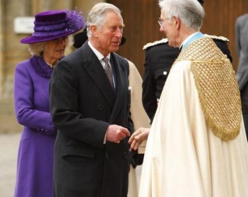 Carlo e Camilla all'intronizzazione dell'arcivescovo di Canterbury Justin Welby02
