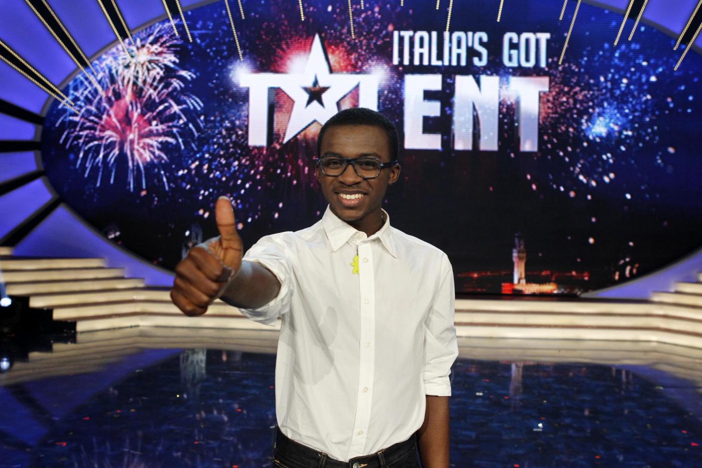Finale di Italia's got Talent vinta da Daniel Adomako03
