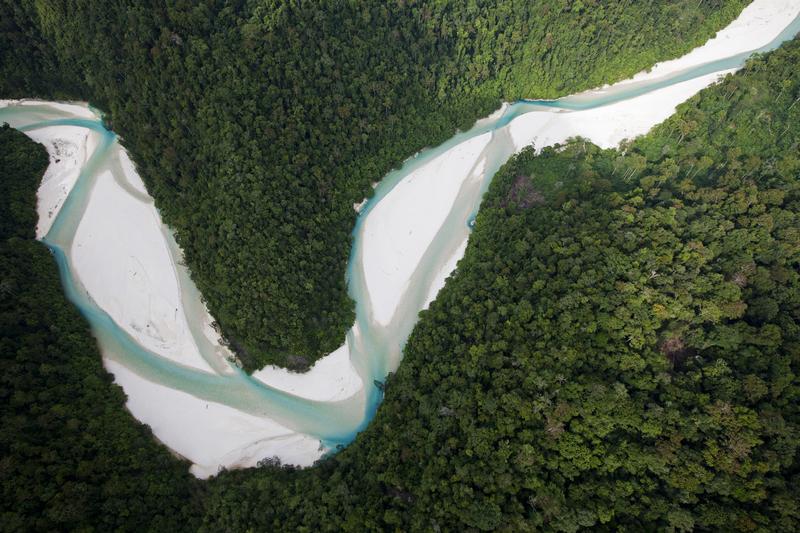 Bairaman River in Papua New Guinea