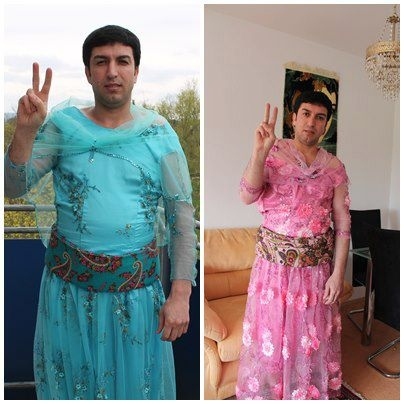 Iran, si vestono con gli abiti delle donne curde in solidarietà 06