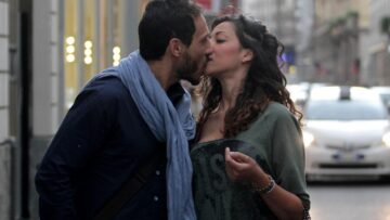 Luca Di Tolla e Enrica Saraniti, shopping e baci a Milano03