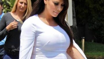 kim kardashian, vestito bianco 02