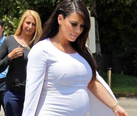 kim kardashian, vestito bianco 02