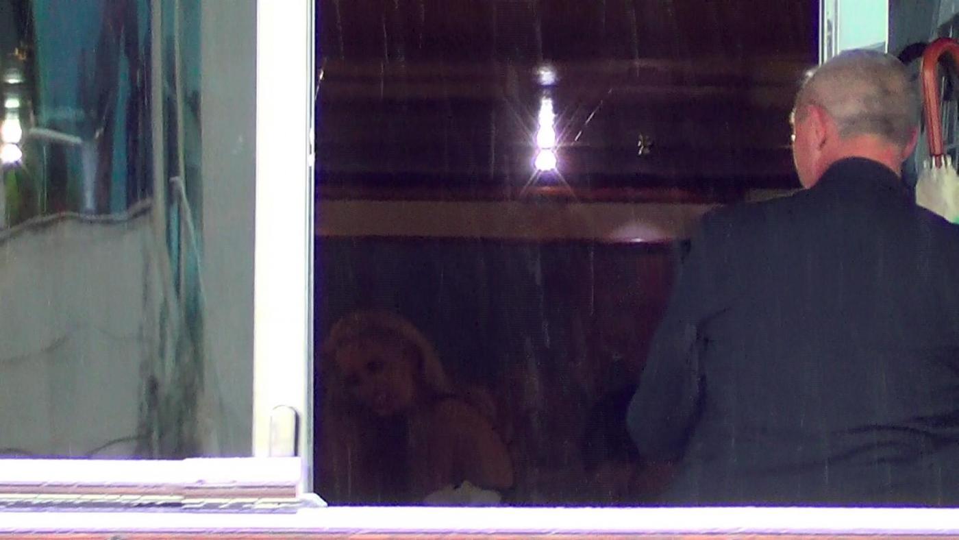 Karolina Kurkova, servizio fotografico sullo yatch di Roberto Cavalli08