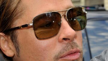 Brad Pitt a Times Square registra Good Morning America 05