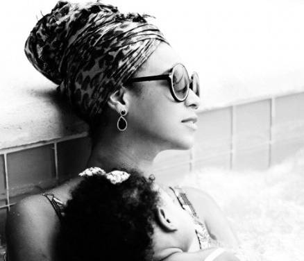Beyoncé e Blue Ivy nella vasca