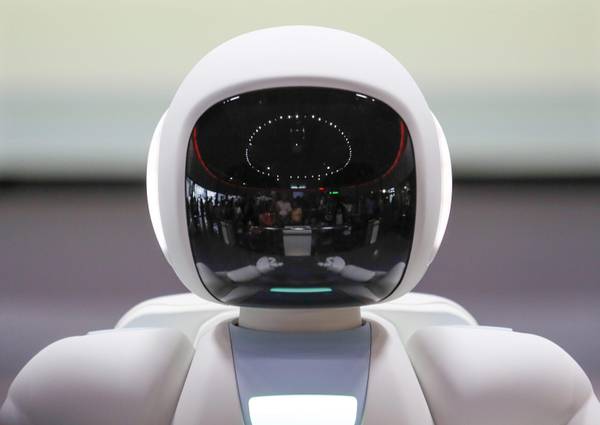 Honda Motor 's latest version of humanoid robot Asimo08