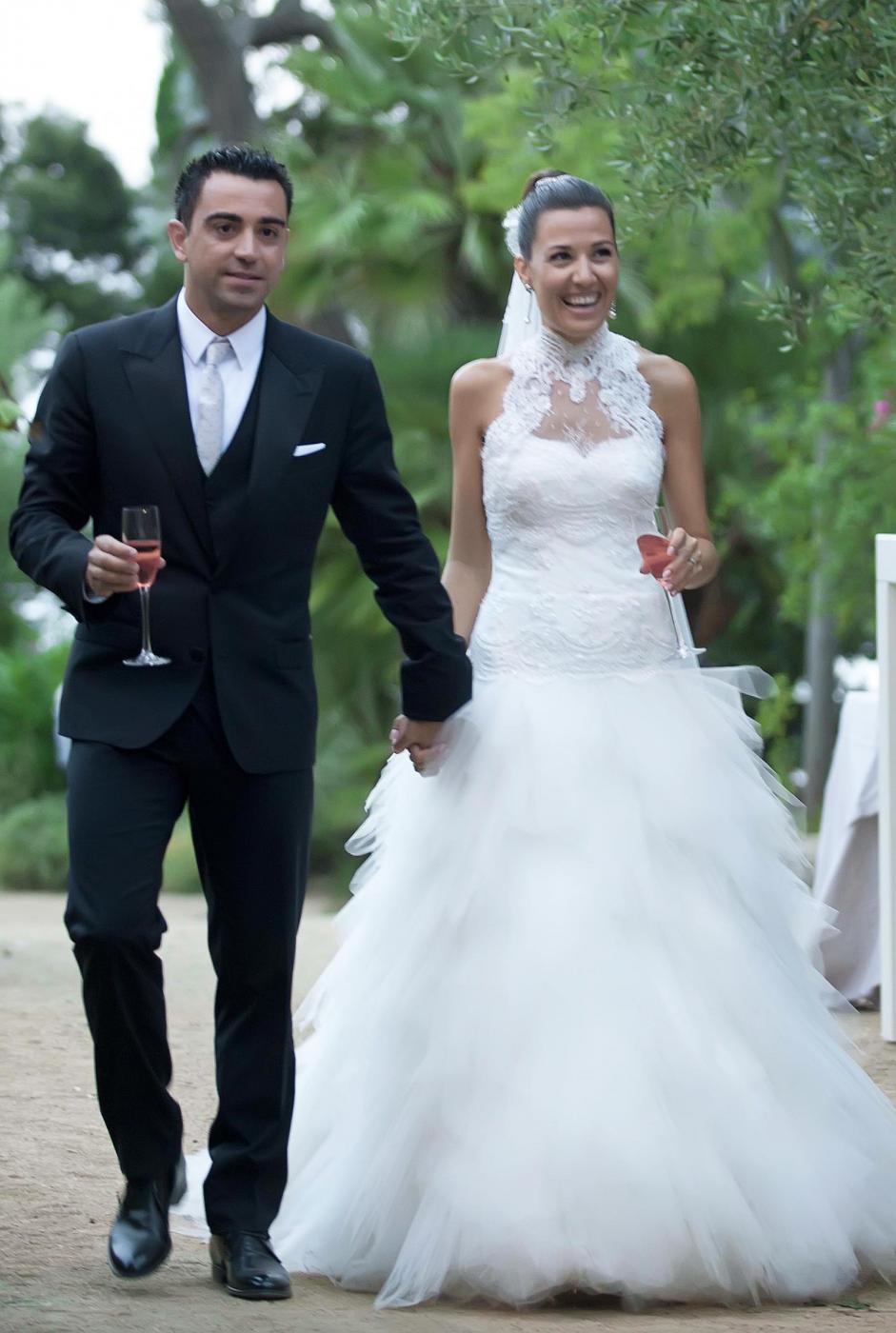 Xavi Hernandez sposa la giornalista Nuria Cunillera 02