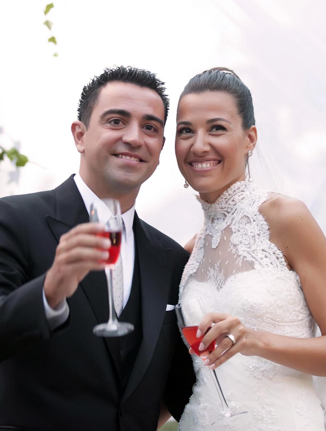 Xavi Hernandez sposa la giornalista Nuria Cunillera 07