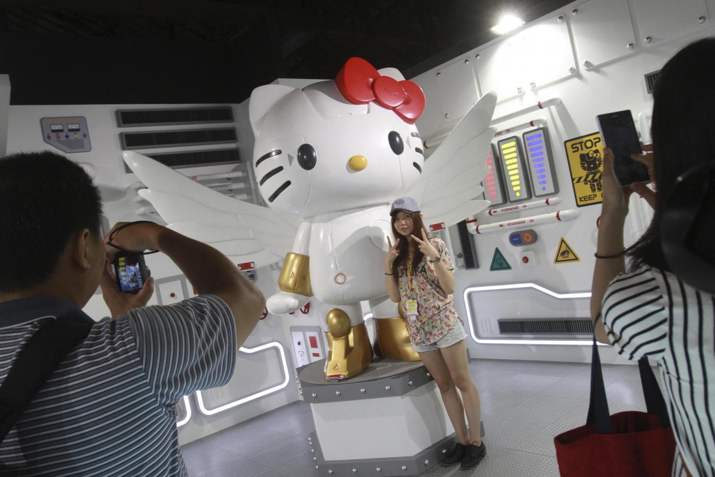 Hello Kitty, la mitica gattina a Taiwan è in versione robot03