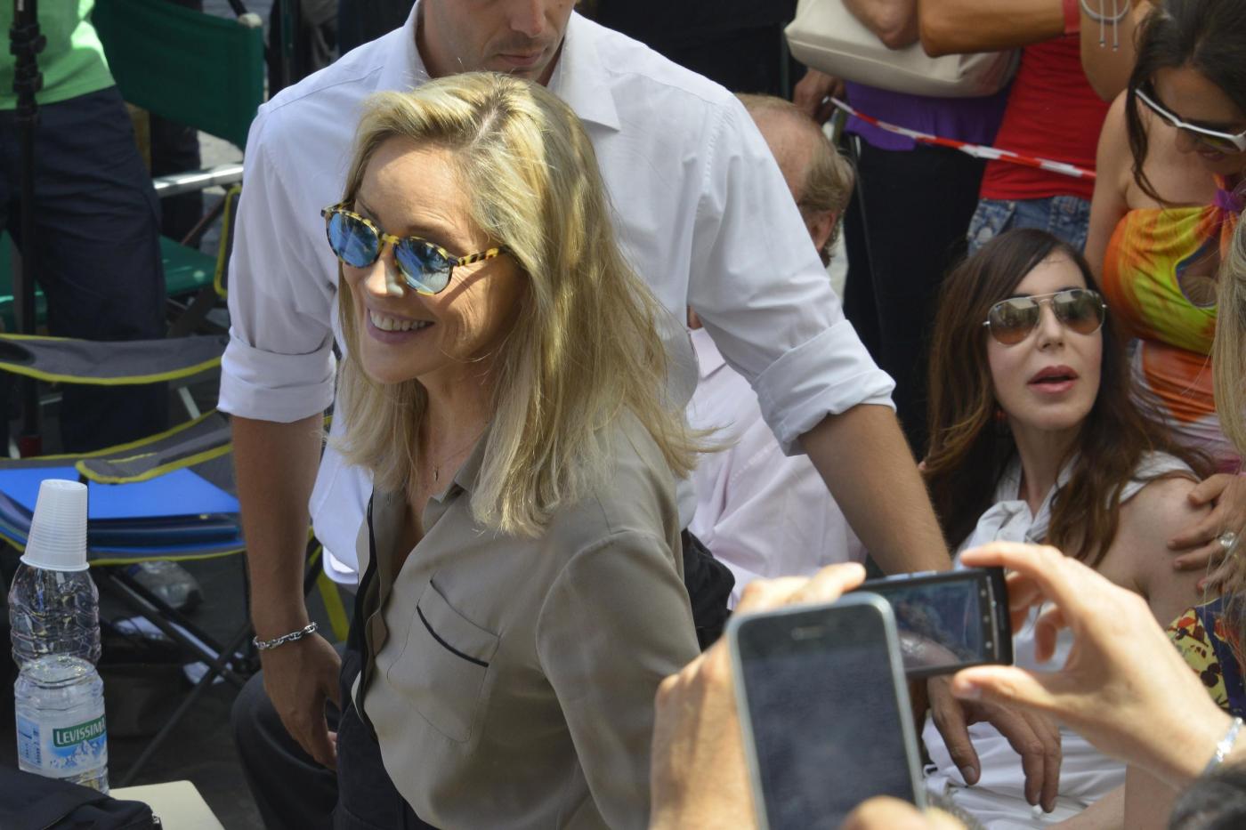 Sharon Stone a Roma per il film di Pupi Avati03