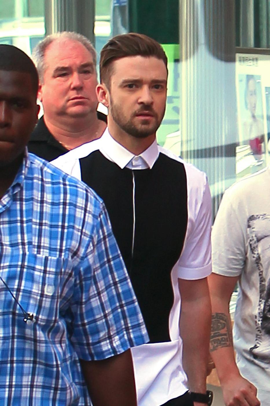Justin Timberlake, nuovo taglio di capelli04